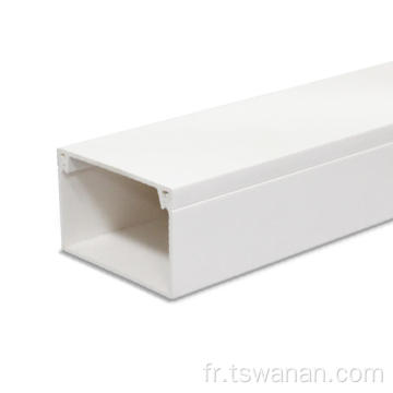 Couverture de tuyau de conduit en PVC 60 * 40 mm